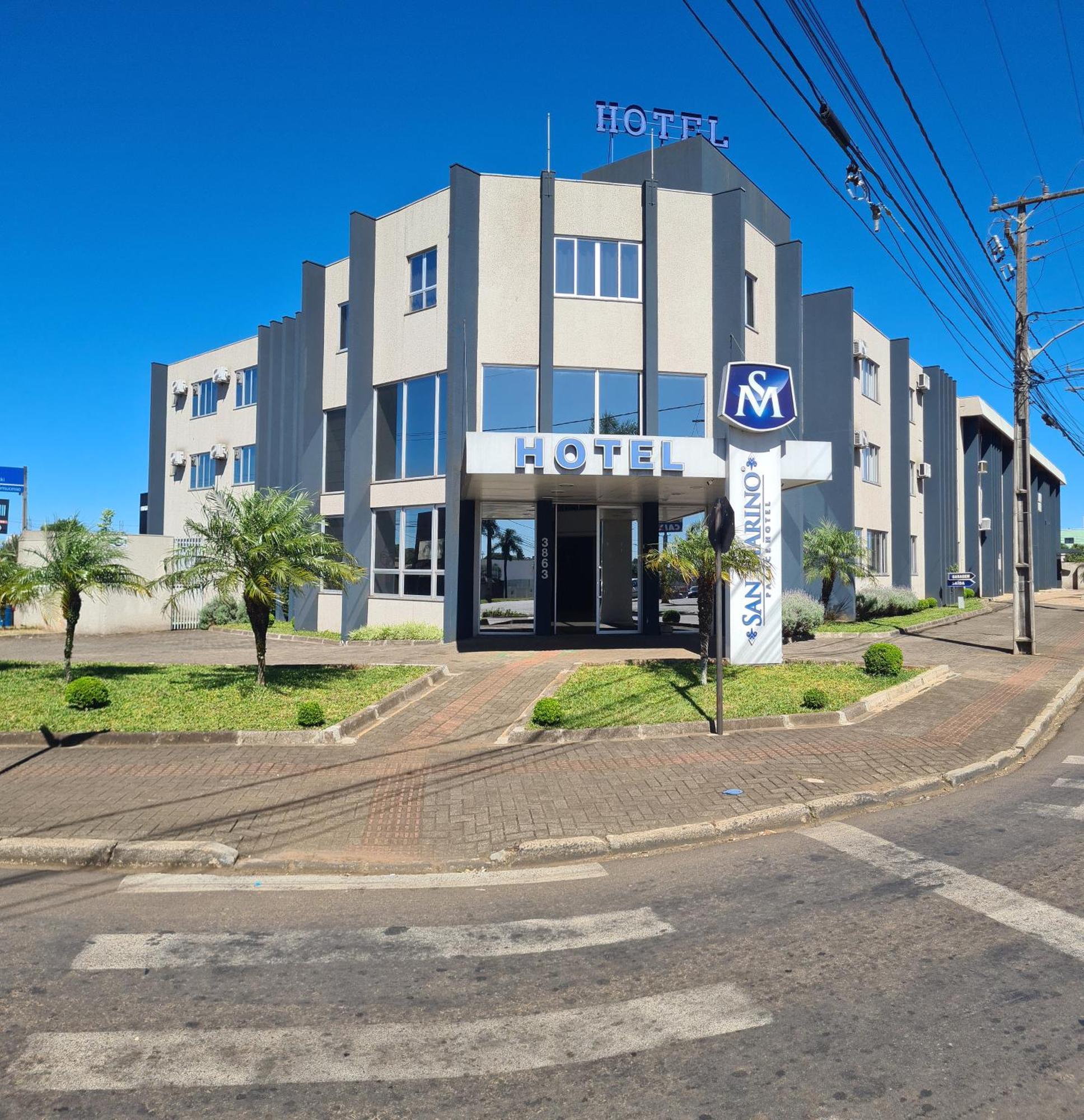 San Marino Palace Hotel Guarapuava Exterior foto